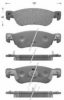 KAISHIN D4021 Brake Pad Set, disc brake